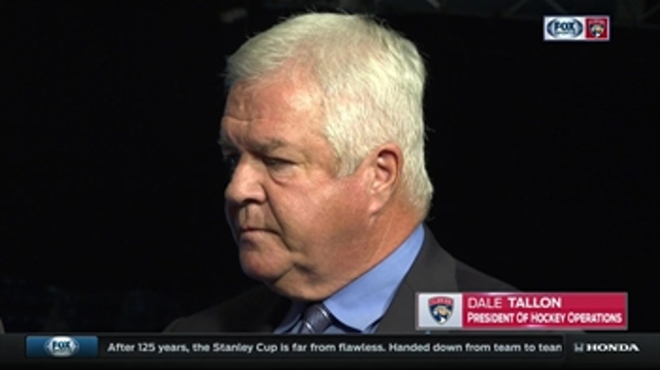 Dale Tallon on Panthers' season: 'We're analyzing it on a daily basis'