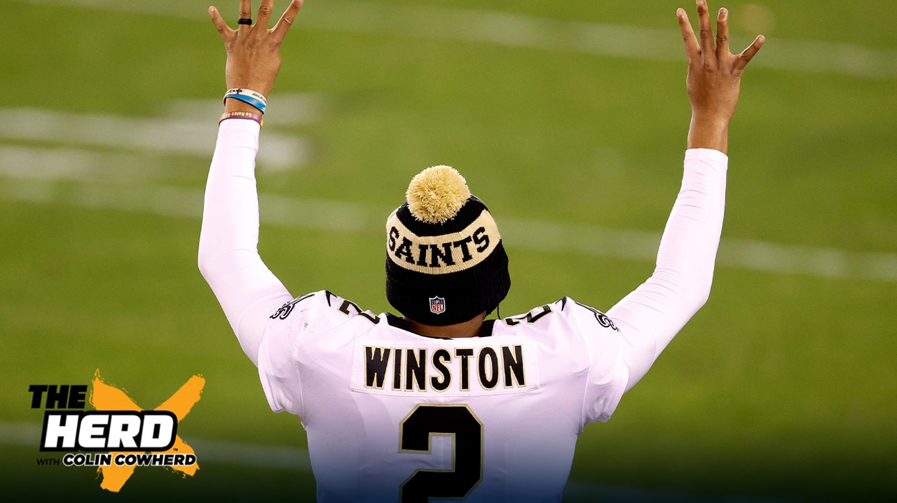 Nick Wright on Jameis Winston being named Saints starting QB: 'I'm glad this has finally been put to bed' I THE HERD