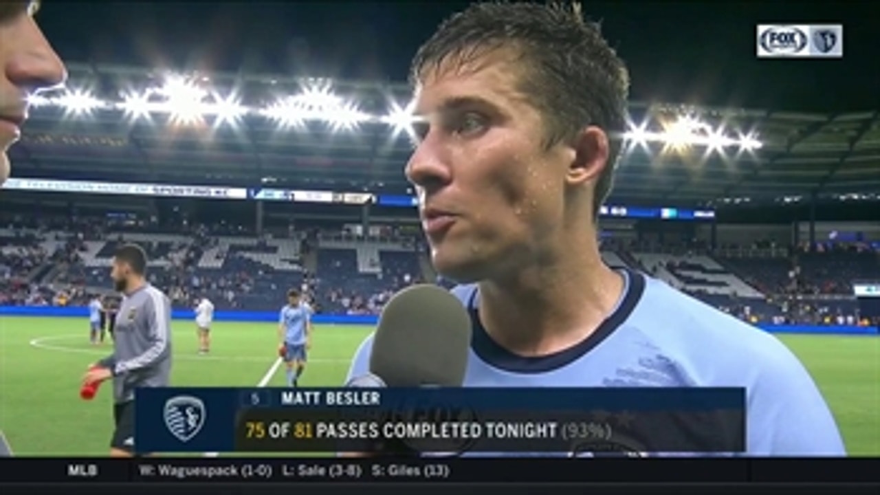 Besler: 'I feel bad for the fans' after Sporting KC's loss to LAFC