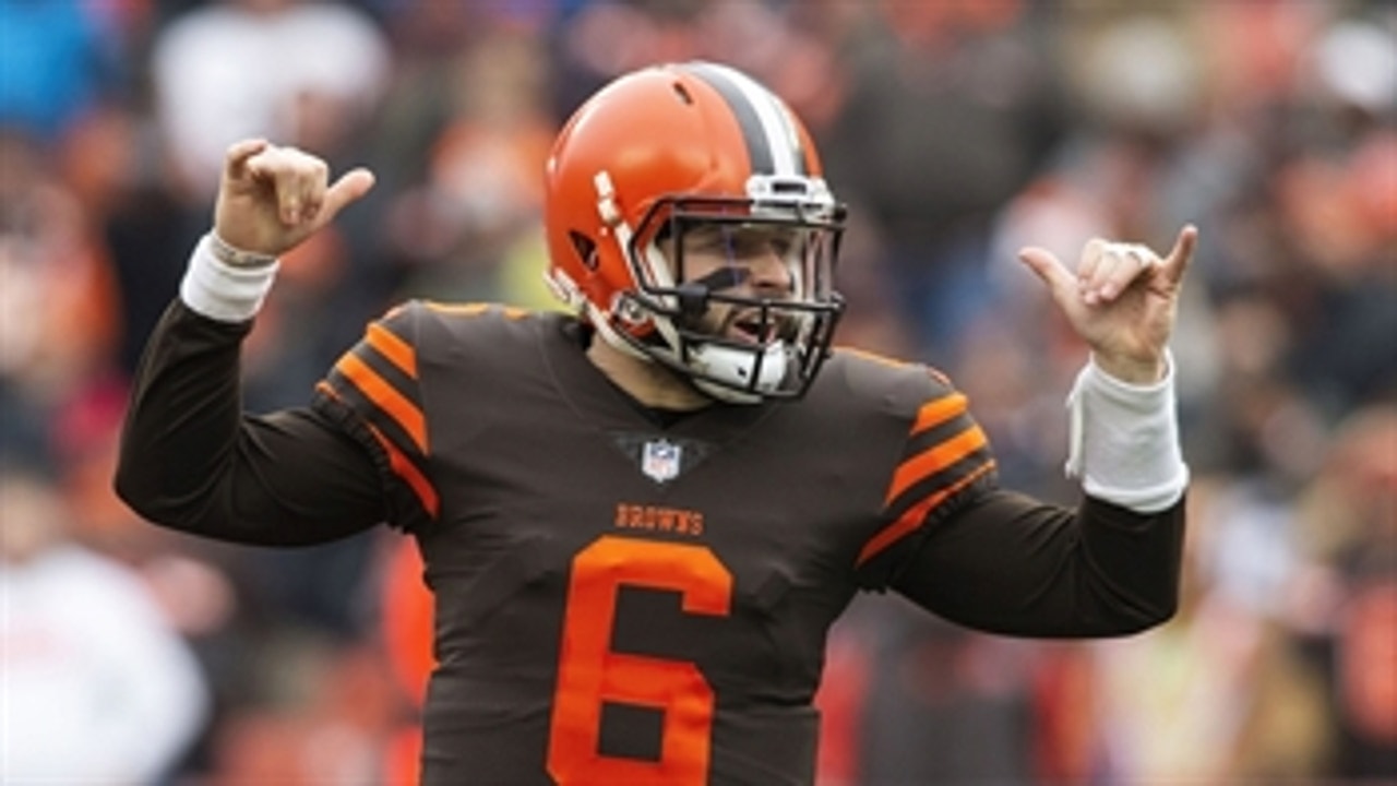 Colin Cowherd says Baker Mayfield has 'too much ego' after staring down Hue Jackson