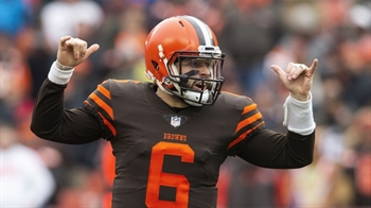 Colin Cowherd says Baker Mayfield has 'too much ego' after staring down Hue Jackson