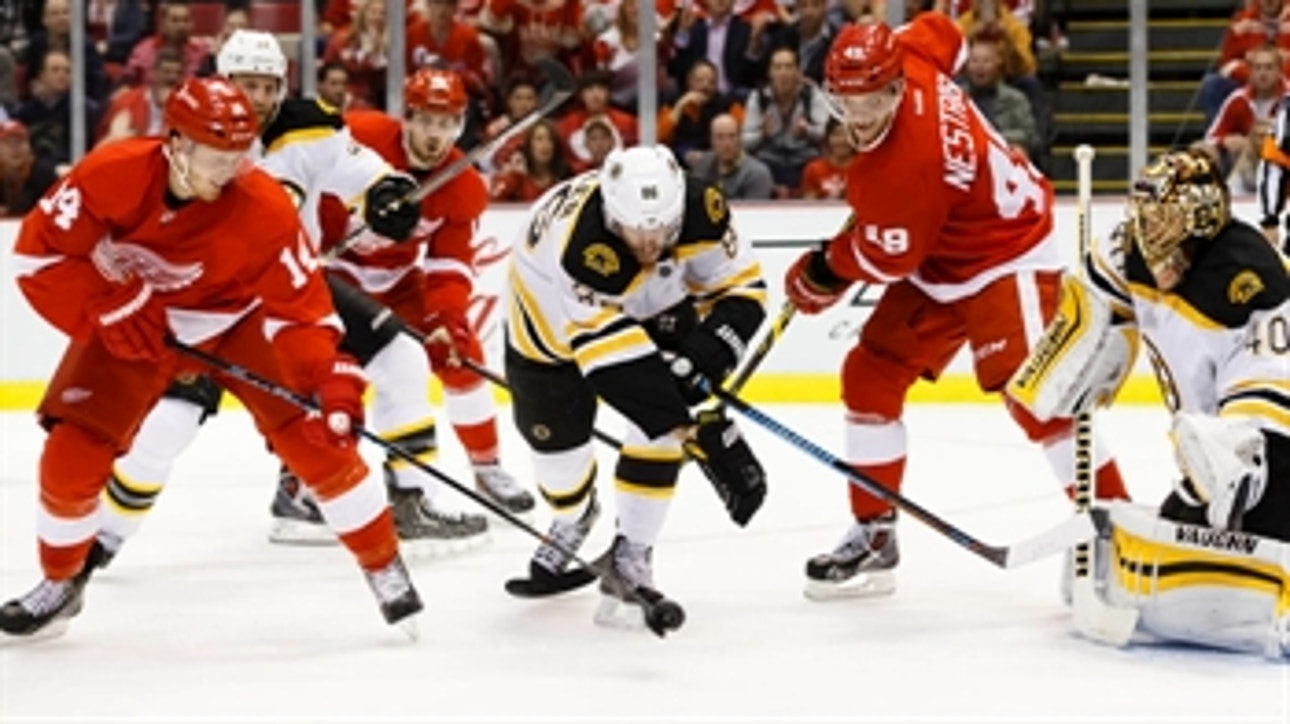 Nyquist, Red Wings edge out Bruins