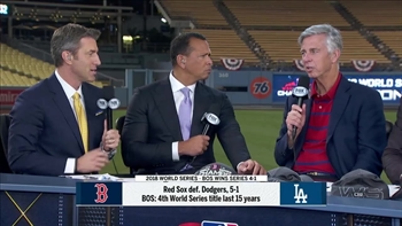 David Dombrowski sits down with the FOX MLB crew after winning the 2018 World Series