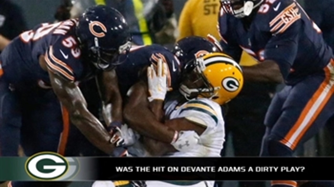Was Danny Trevathan's hit on Davante Adams dirty, or just a part of the game?