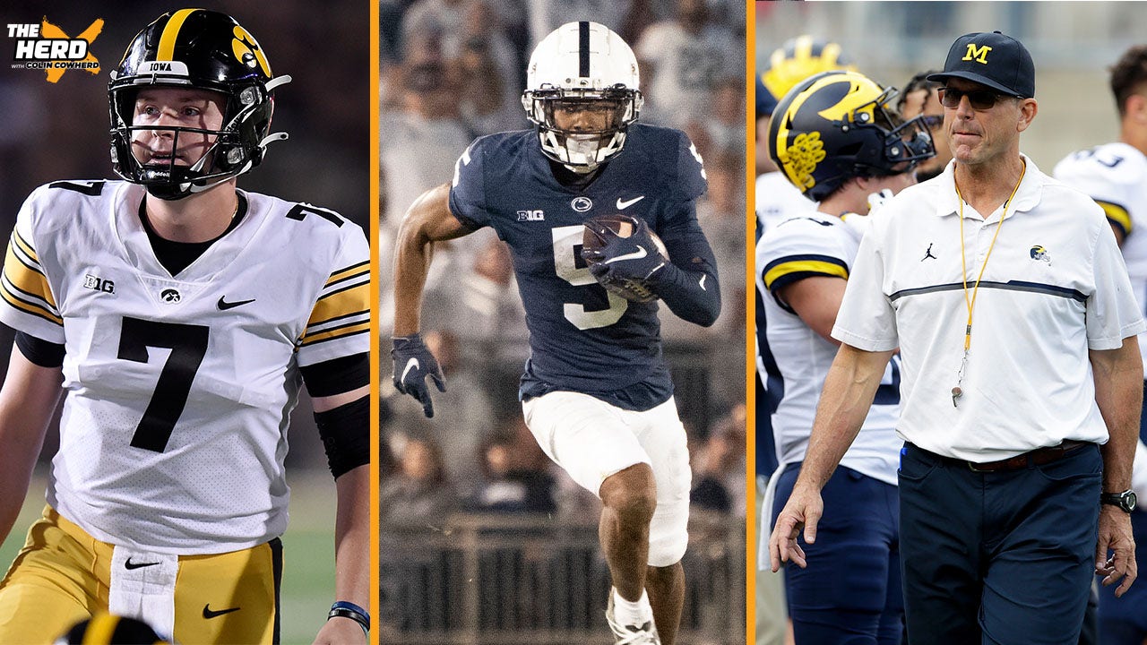 Joel Klatt previews Iowa - Penn State matchup, breaks down Jim Harbaugh's success with Michigan this season I THE HERD