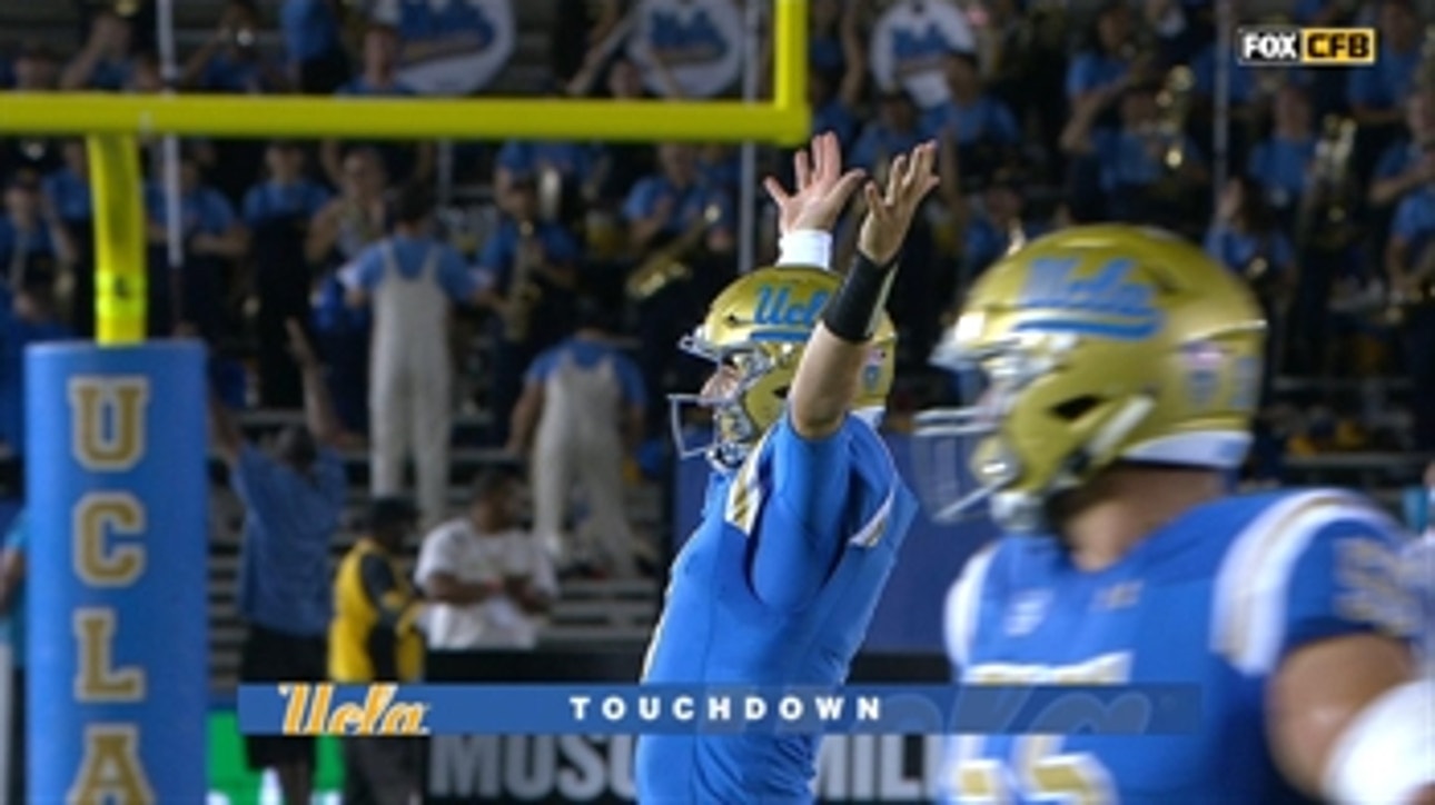 Josh Rosen's 16-yard touchdown pass to Theo Howard cuts UCLA's deficit to 6