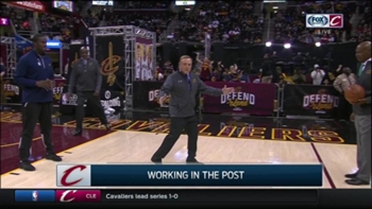 Mike Fratello breaks down challenge of defending Cavs in post