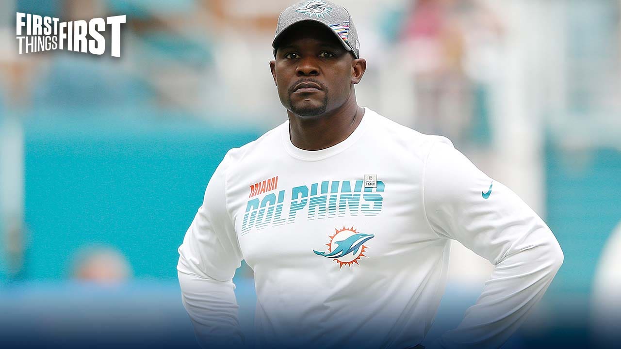 Nick Wright and Chris Broussard react to the latest news on Brian Flores I FIRST THINGS FIRST