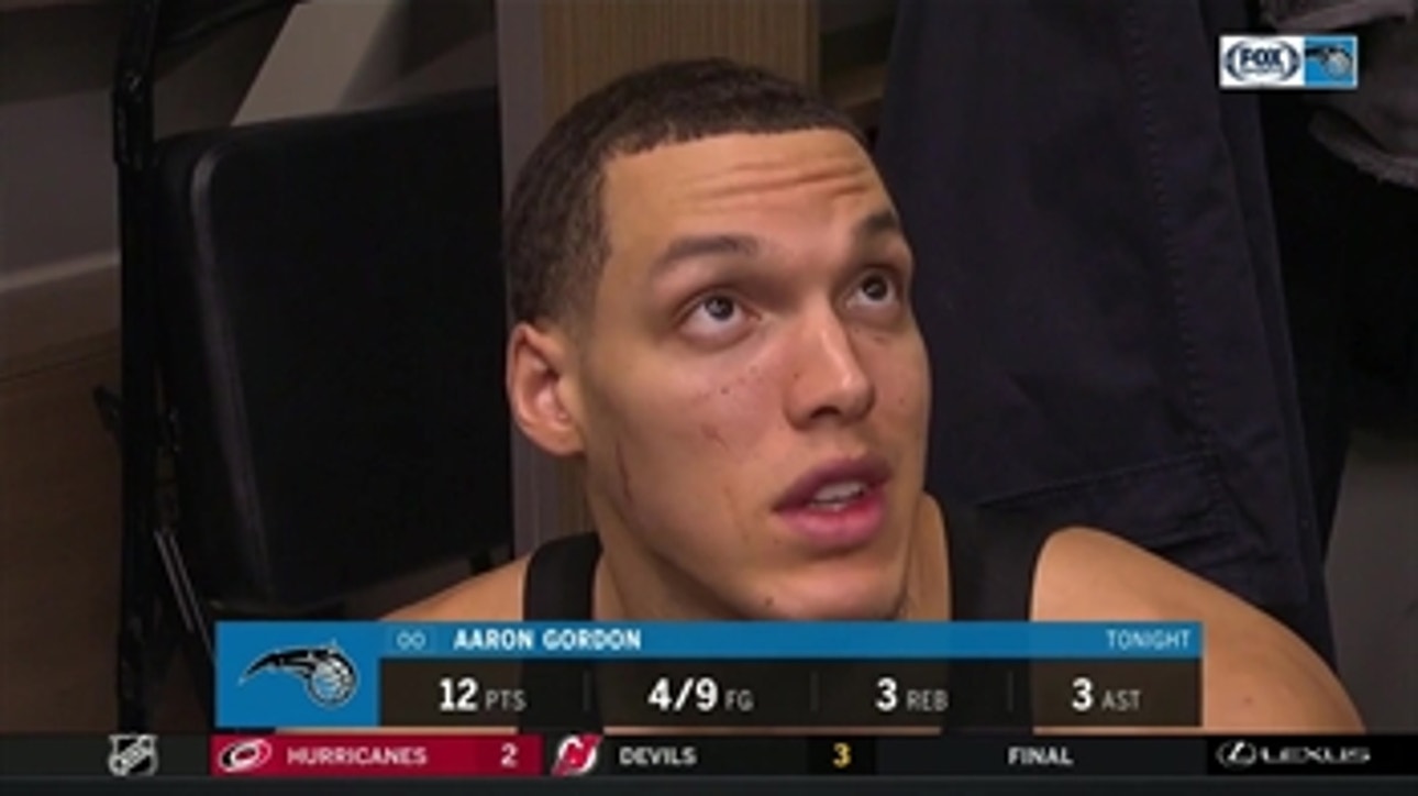 Aaron Gordon on the NBA's 'dog days': We ain't doggin' it