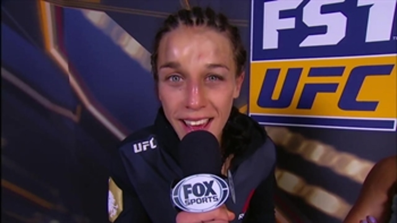 Joanna Jedrzejczyk is 'very happy' after title fight vs. Jessica Andrade ' UFC 211