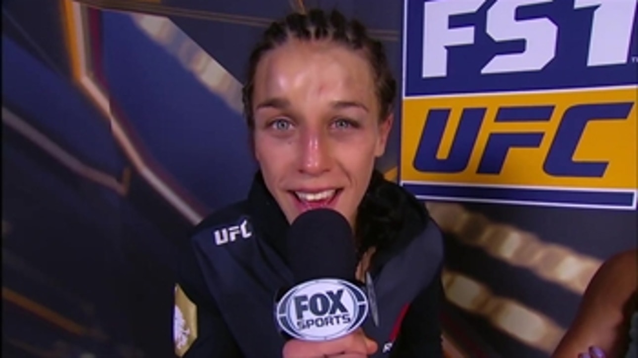 Joanna Jedrzejczyk is 'very happy' after title fight vs. Jessica Andrade ' UFC 211