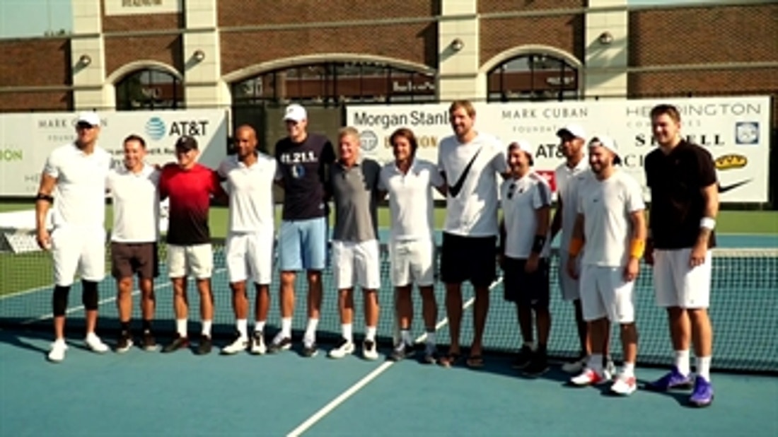 Dirk Nowitzki Pro Celebrity Tennis Classic ' Mavericks Insider Season Preview