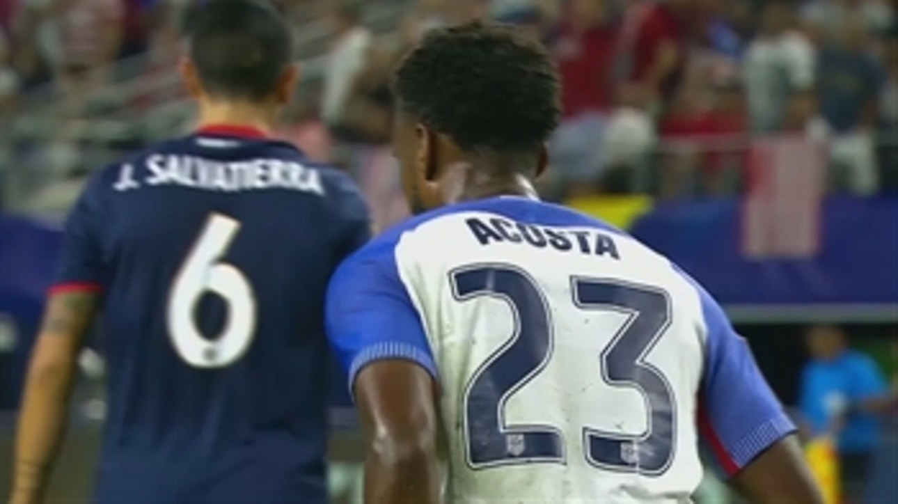 Kellyn Acosta misses a golden opportunity against Costa Rica ' 2017 CONCACAF Gold Cup Highlights