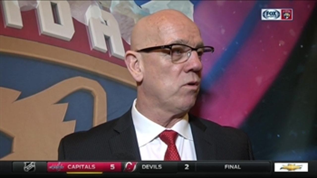 Tom Rowe - Florida Panthers postgame press conference