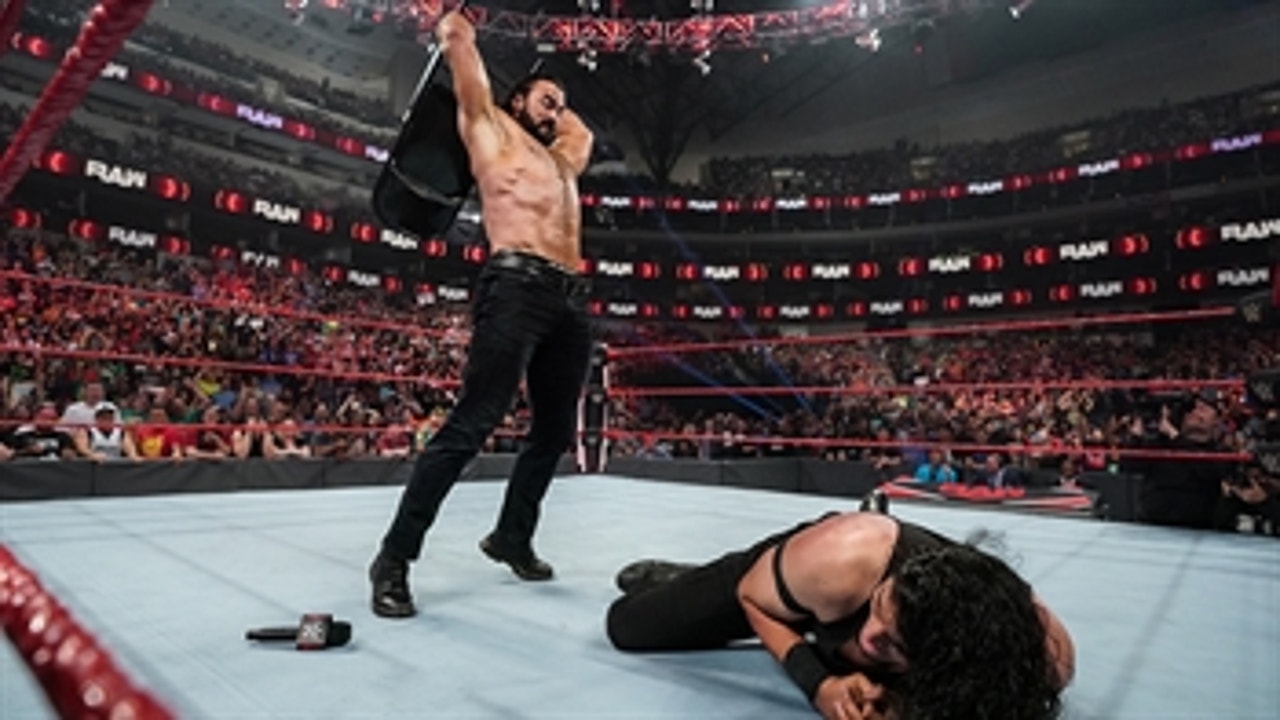Drew McIntyre attacks Jinder Mahal, Veer & Shanky with a steel chair: Raw, July 19, 2021
