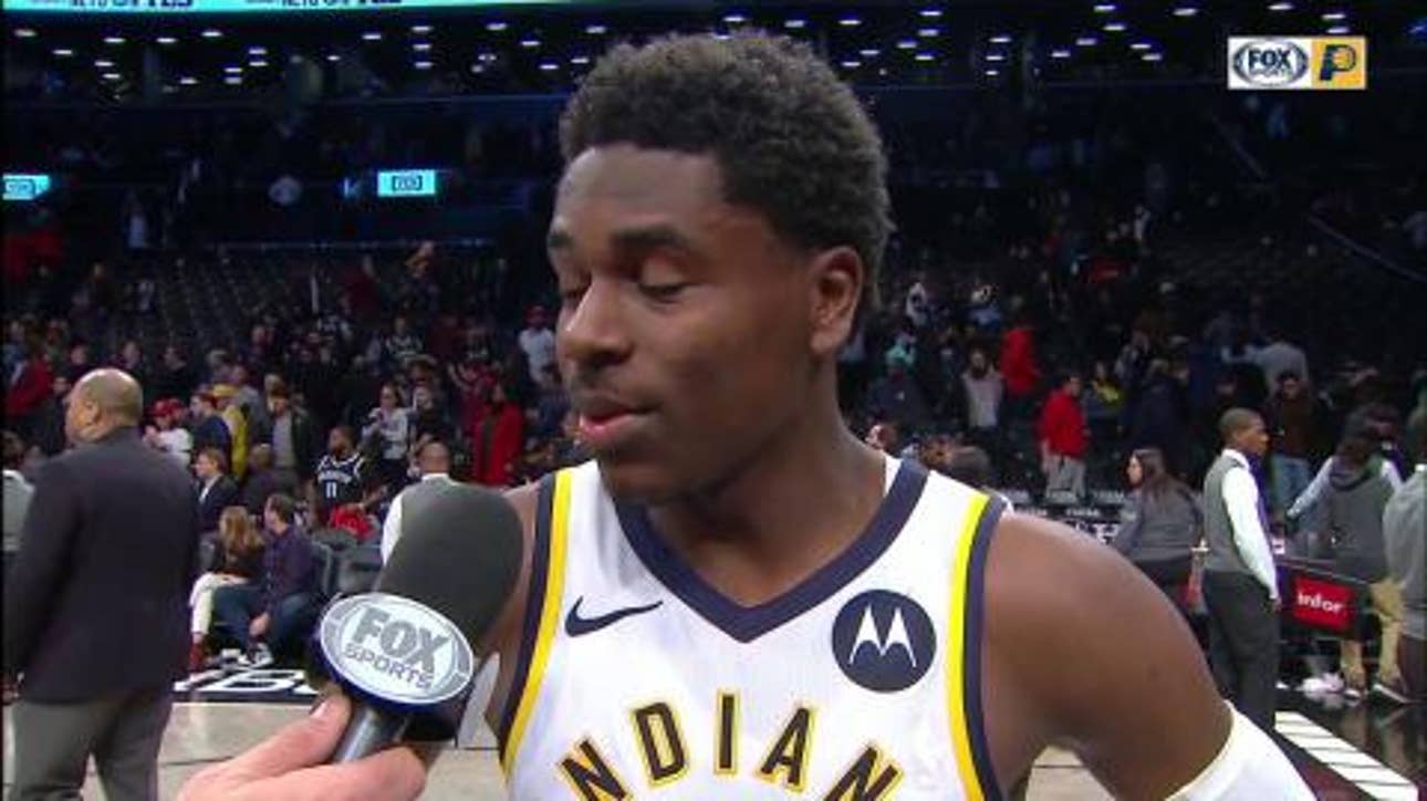 Aaron Holiday on his night: 'I was able to get comfortable'