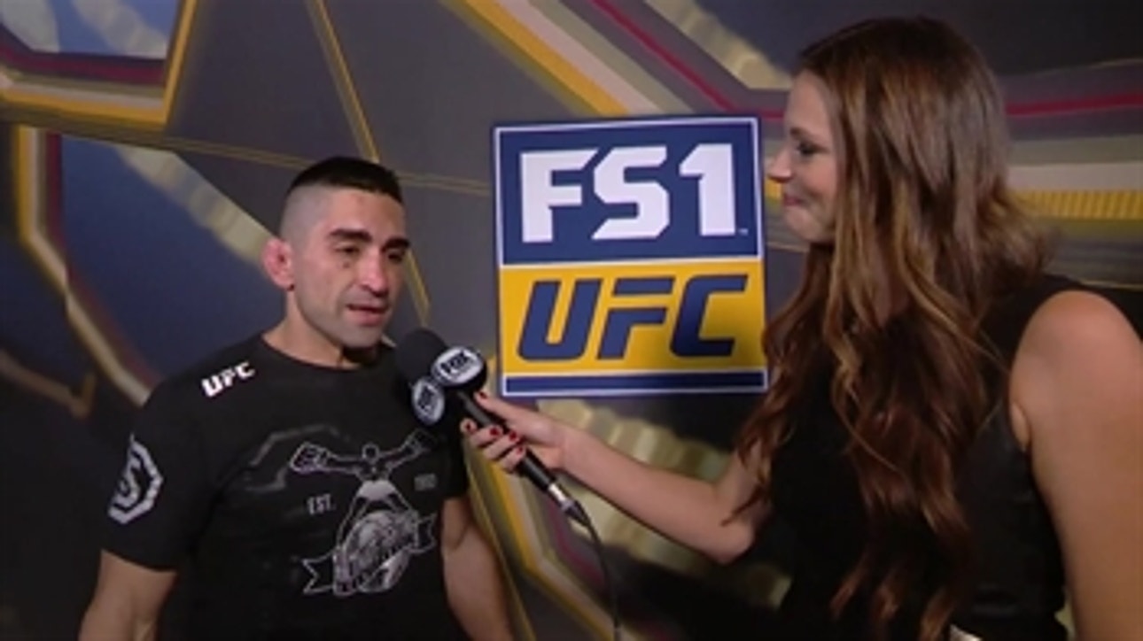 Ricardo Lamas speaks after TKO victory ' INTERVIEW ' POST-FIGHT ' UFC FIGHT NIGHT
