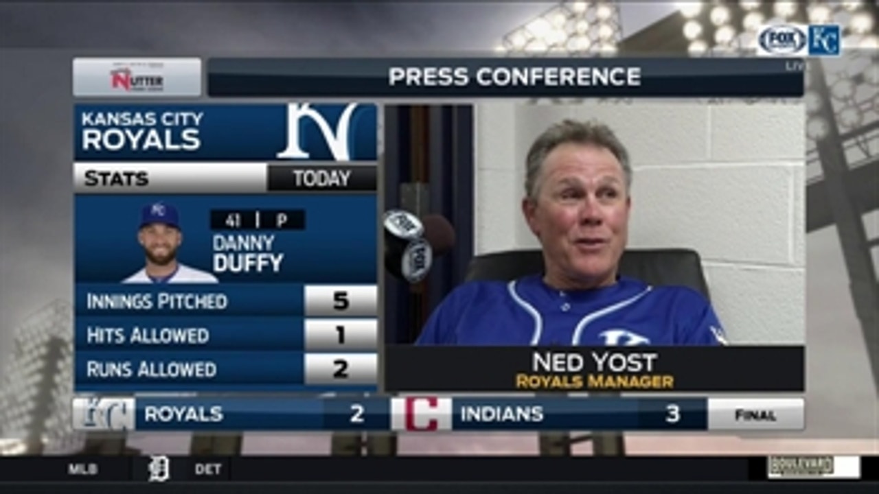 Ned Yost on Danny Duffy: 'He was really, really good'