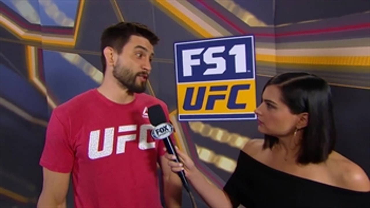 Carlos Condit talks with Megan Olivi ' INTERVIEW ' WEIGH-INS ' UFC on FOX
