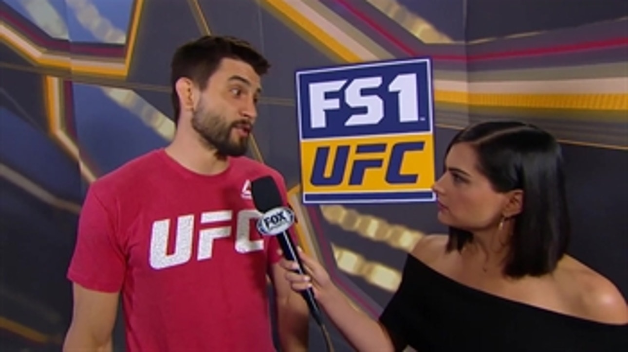 Carlos Condit talks with Megan Olivi ' INTERVIEW ' WEIGH-INS ' UFC on FOX
