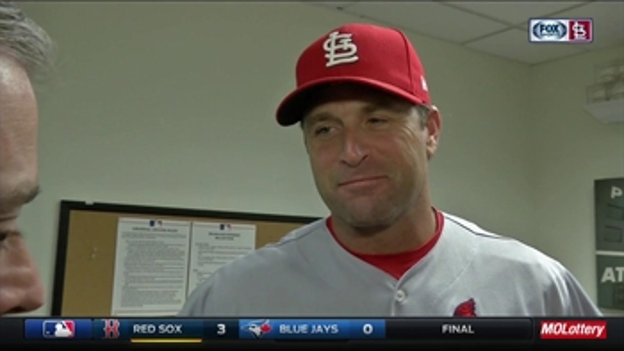 Matheny on Carp's homer and donation: 'That was a costly one but very nice to see'