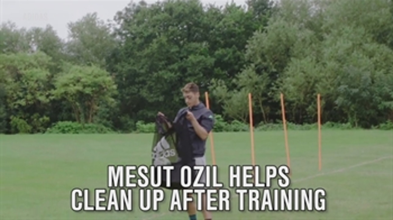 Ozil is calm, cool and collected ahead of North London derby