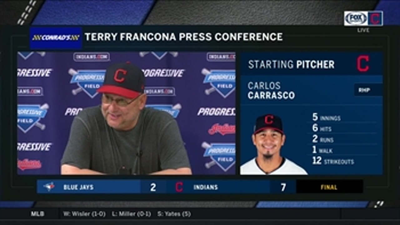 Terry Francona can see that his relievers are gaining confidence