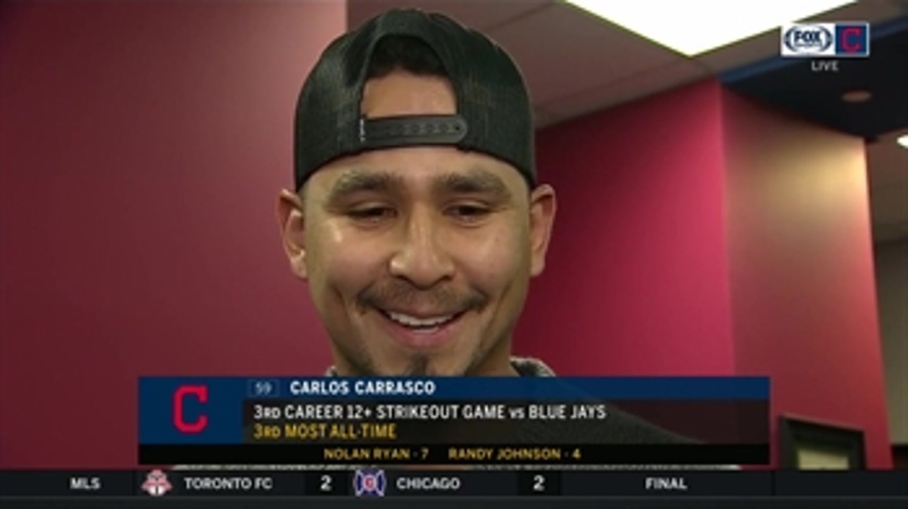 Carlos Carrasco: 'I love to strike out people'