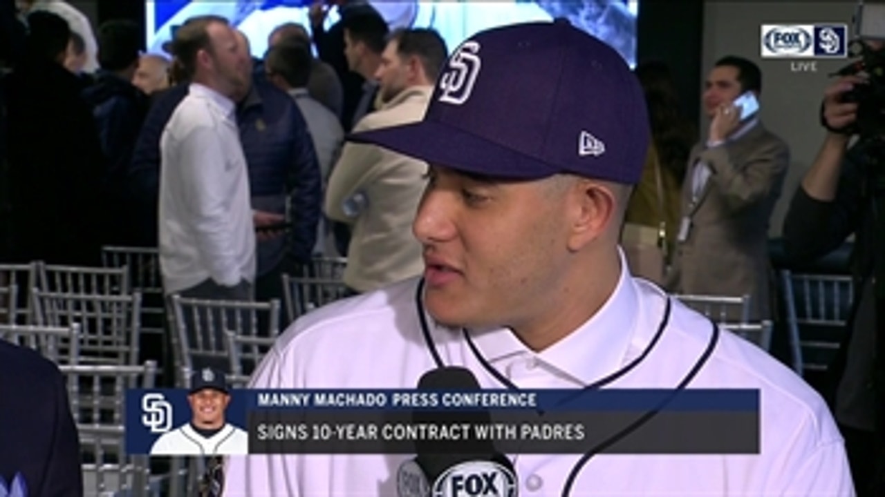 When will Manny Machado take the field for Padres?