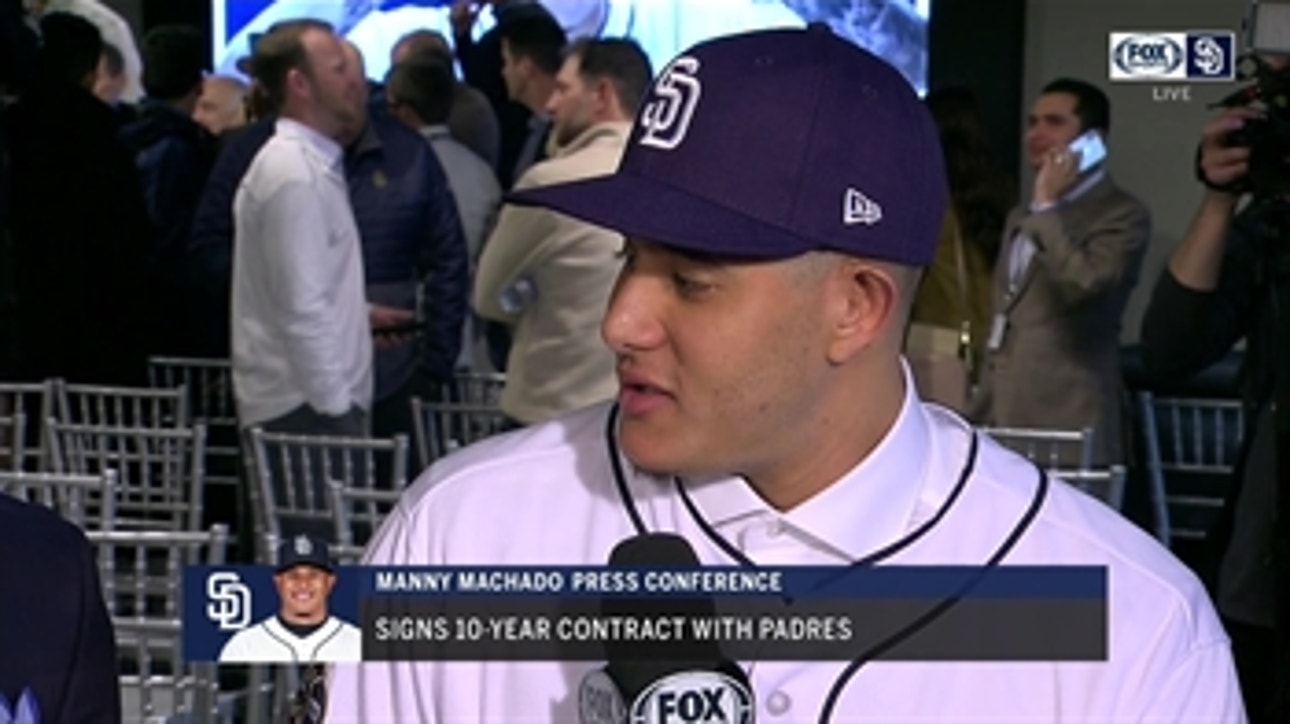 When will Manny Machado take the field for Padres?