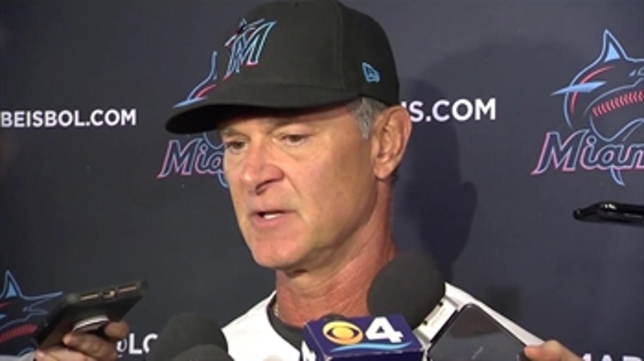 Marlins manager Don Mattingly breaks down Opening Day loss to Rockies