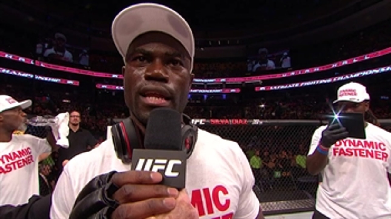 Uriah Hall sends message of peace after win