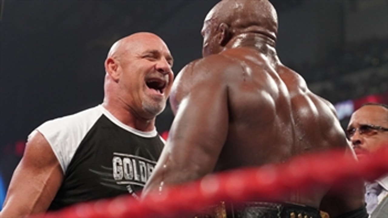 Goldberg emerges to confront Bobby Lashley: Raw, July 19, 2021