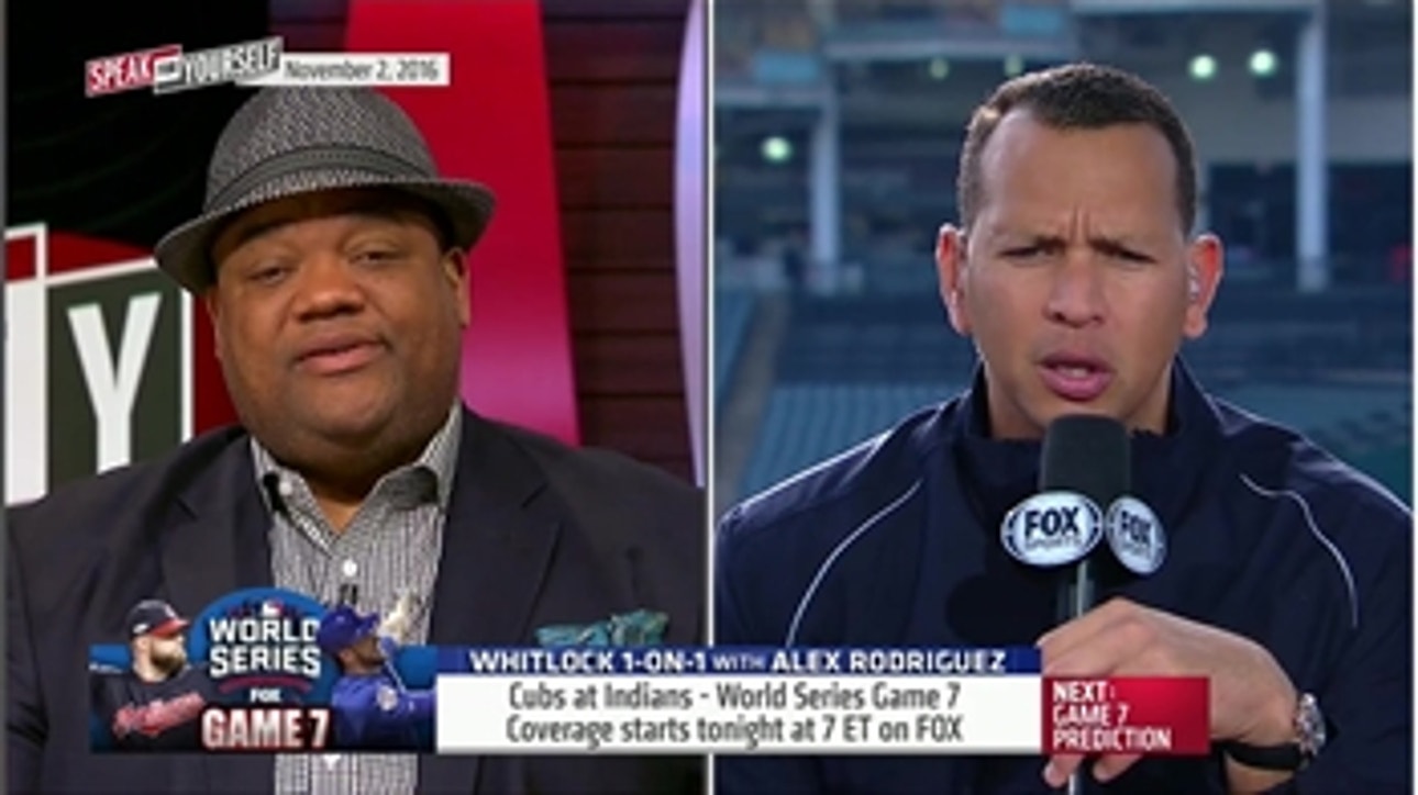 Whitlock 1-on-1: A-Rod can't think of any game bigger than Cubs-Indians in Game 7