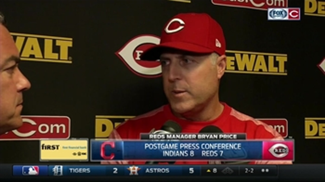 Price: Reds aren't a team to take lightly