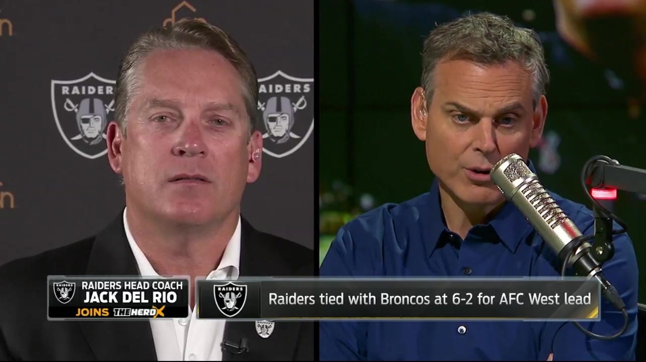 Jack Del Rio is bringing back the Raiders' winning ways ' THE HERD (Full Interview)