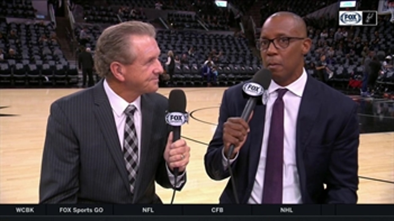 Sean Elliott Remembers first time for Tony Parker on the Court ' Spurs Live