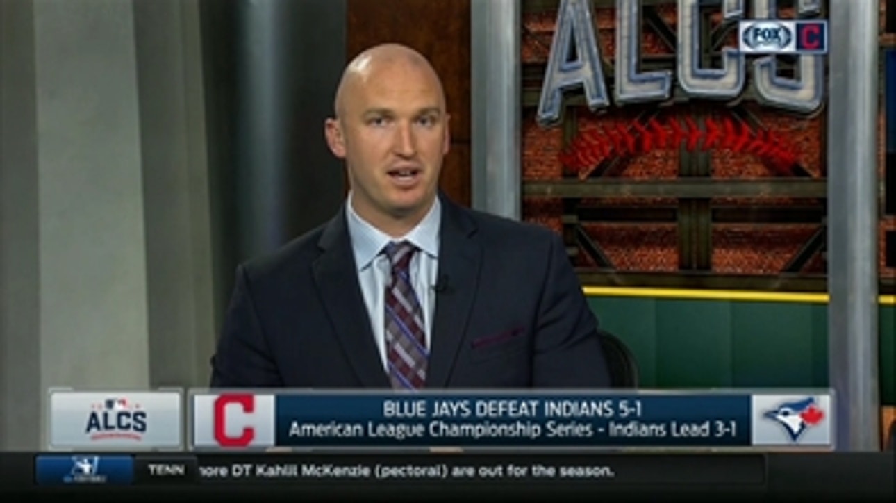Jensen offers comforting statistic regarding the Indians after their first playoff loss