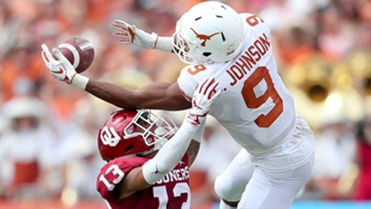 No. 19 Texas survives late rally and knocks off No. 7 Oklahoma 48-45
