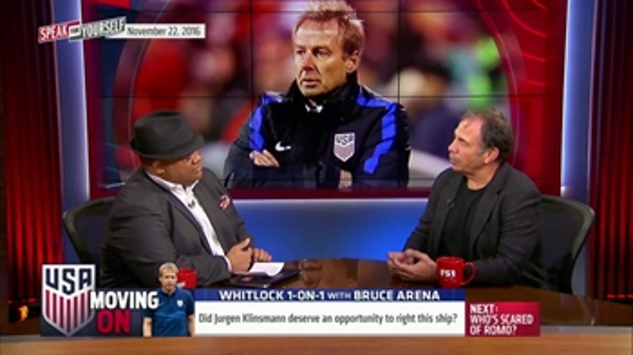 Whitlock 1-on-1: Bruce Arena speculates on why Klinsmann was fired | SPEAK FOR YOURSELF