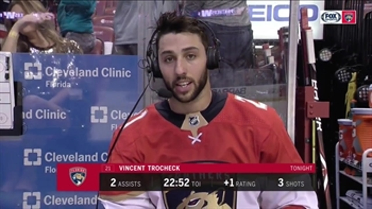 Vincent Trocheck: We believed the entire time we were gonna win