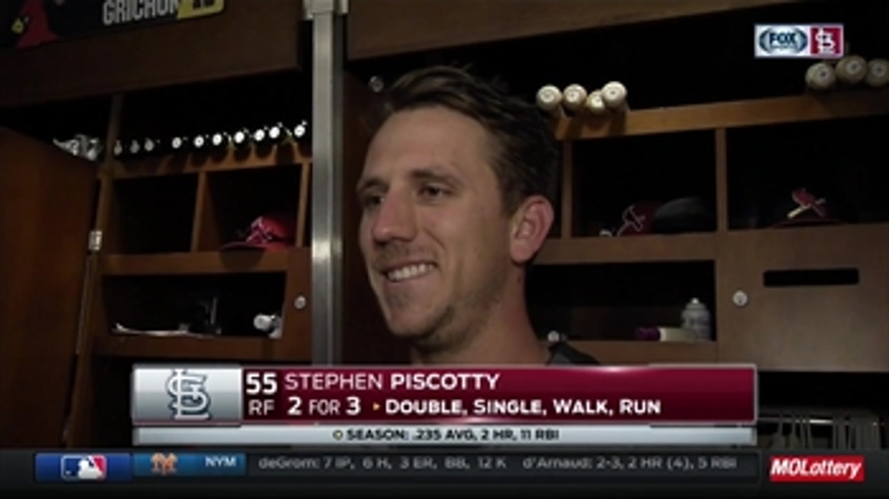 Piscotty glad he was paying attention to Molina and Gyorko's heads-up connection