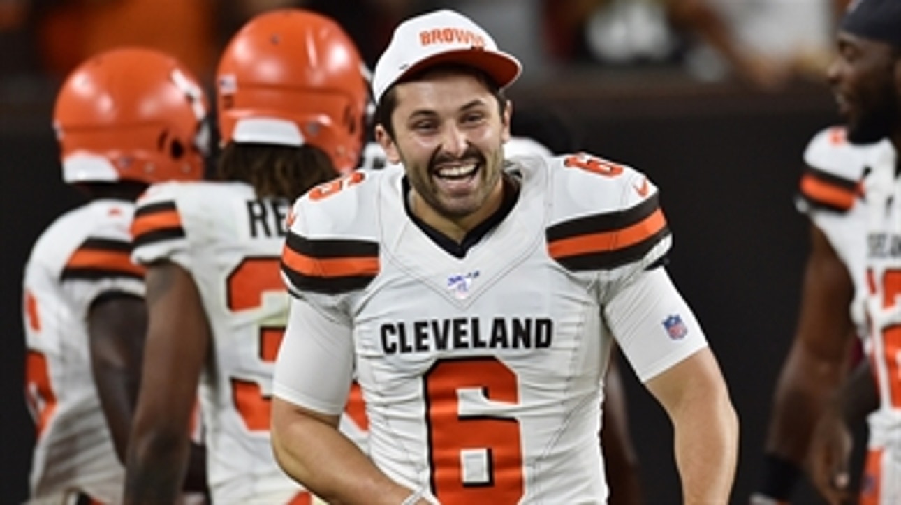 Rob Parker believes Baker Mayfield is creating a 'false narrative' saying the people want to see the Browns lose
