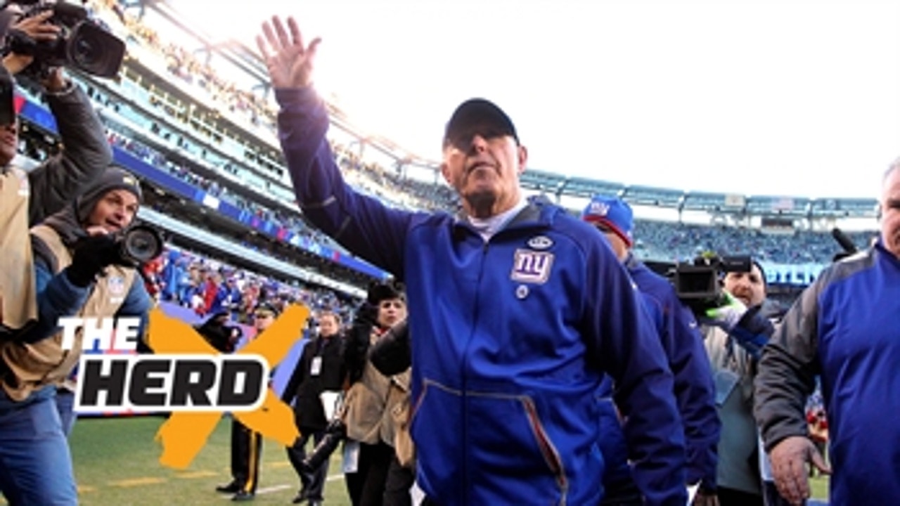 Tom Coughlin withdrew his name from the Eagles coaching search - 'The Herd'