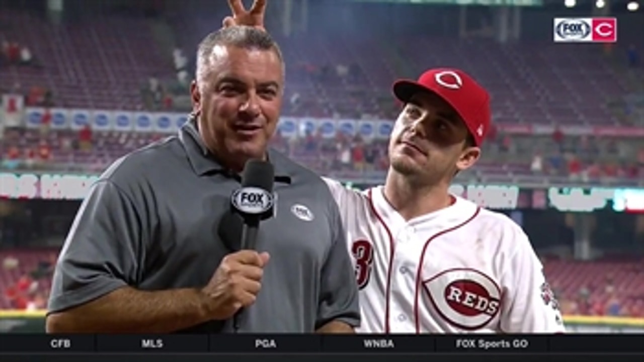 Scooter Gennett did his best Billy Hamilton impression vs. Giants