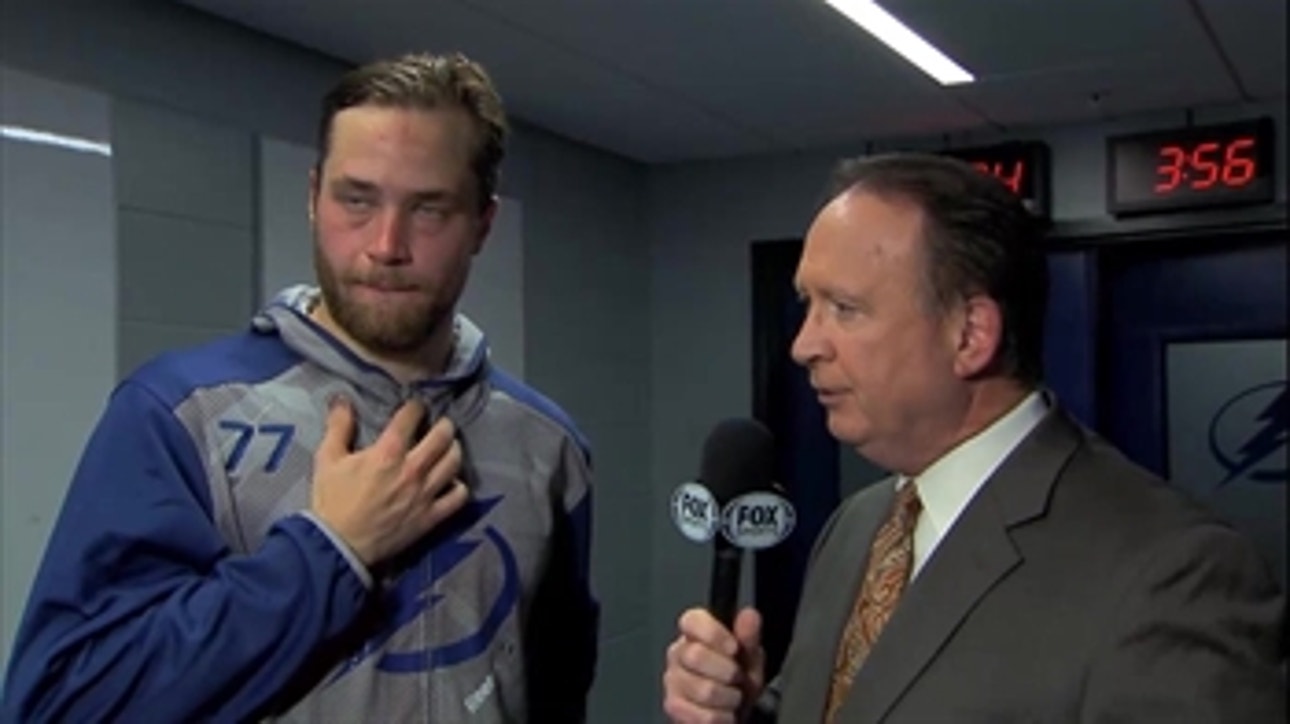 Victor Hedman after win: We have stuff to clean up