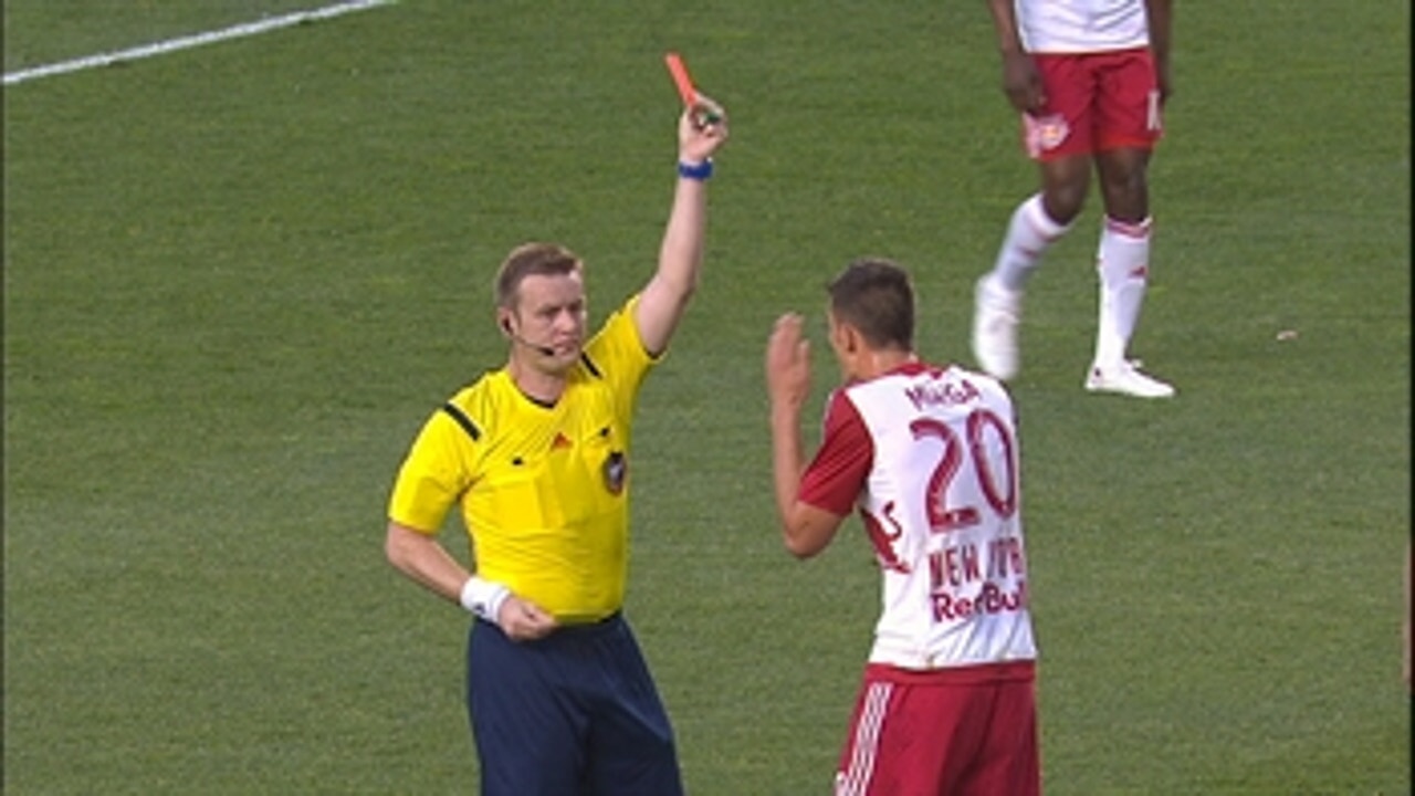 Miazga sent off against New York City FC