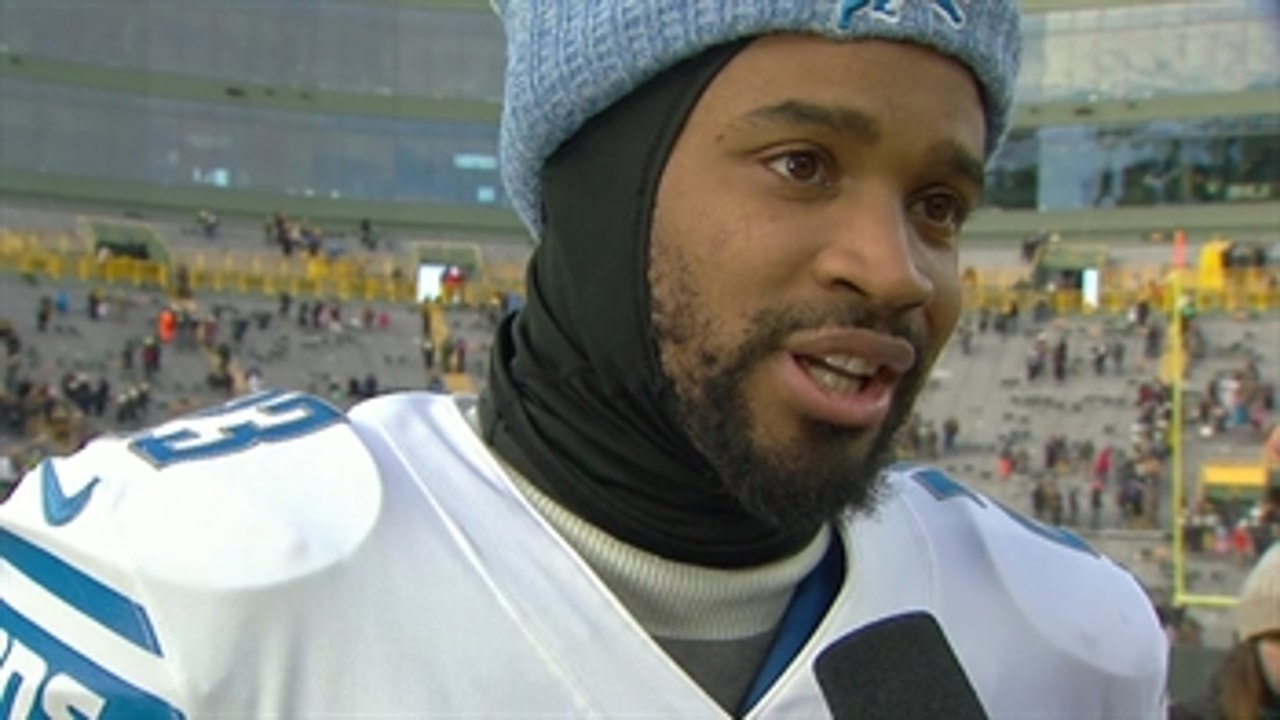 Detroit CB Darius Slay talks about the Lions' first shutout of the Packers in Lambeau since 1970