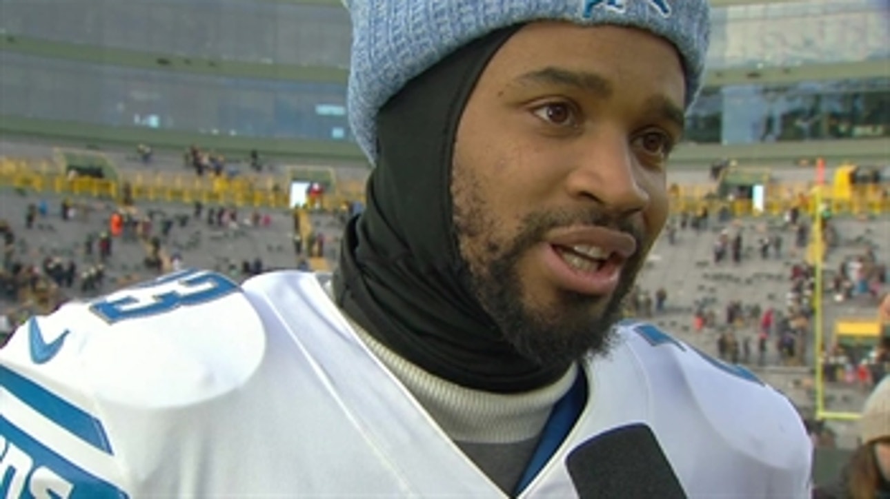 Detroit CB Darius Slay talks about the Lions' first shutout of the Packers in Lambeau since 1970