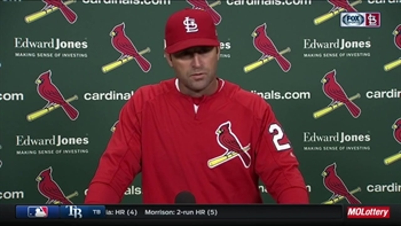 Matheny says Wong is 'making really nice strides in the consistency column'